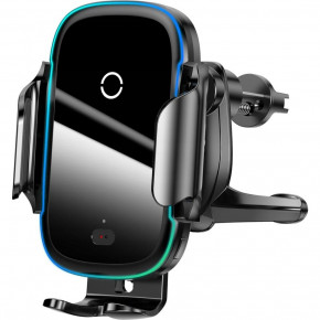      Baseus Light Electric Holder Wireless Charger(15W) Black WXHW03-01