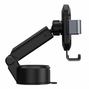  Baseus Tank gravity car mount holder with suction base Black 5