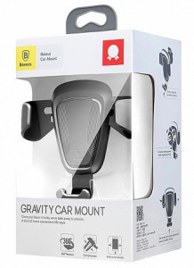  Baseus Premium Gravity Car Mount Black 4