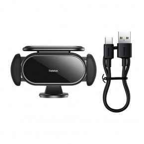    Baseus Steel Cannon pro Solar Electric Car Mount Black (SUGP010001) 10