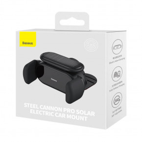    Baseus Steel Cannon pro Solar Electric Car Mount Black (SUGP010001) 11