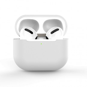  Silicon BeCover  Apple AirPods (3nd Gen) White (707184)