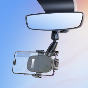     Hoco H17 Waves rearview mirror Black (6942007600521) (6)