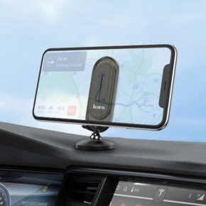 Hoco CA78 Karly center console magnetic car holder Black 5