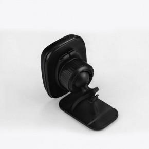  Hoco CA24 Lotto series magnetic automotive center adsorbed holder Black 3