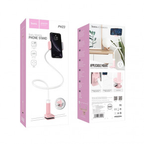   Hoco PH23 Balu mobile phone stand Pink-white 3