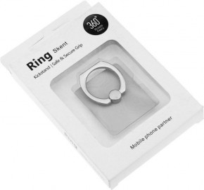  Ring Holder KickStand Universal Smartphone Silver 3