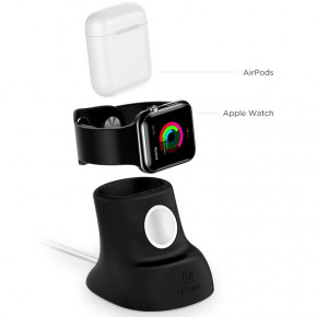   - Usams ZJ051 Apple Watch + AirPods Black ZJ51ZJ01 3