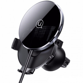  Usams US-CD164       Ultra-Slim Magnetic Car Wireless Charger 15W black