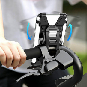      Usams US-ZJ053 Bicycle Silicon Phone Holder Black 4