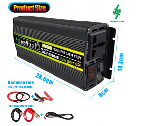   12v-220v, 6000w(1000)   (-008)