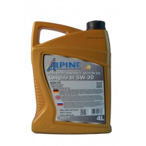   Alpine 5W-30 Longlife III 4 (0285-4) 3