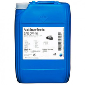   Aral SuperTronic 0W-40 20. (Ara 1-20)