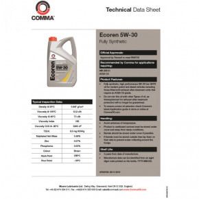   Comma ECOREN 5W30 1 (ECR1L) 4