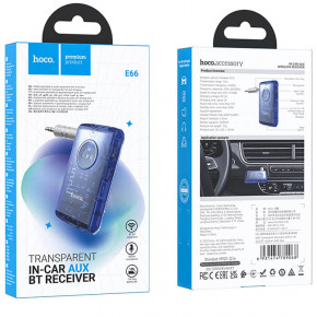 Bluetooth   Hoco E66 Transparent discovery edition Dark blue 4