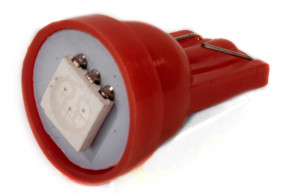   AllLight T10 1  5050 W2,1x9,5d 12V 0,45w RED