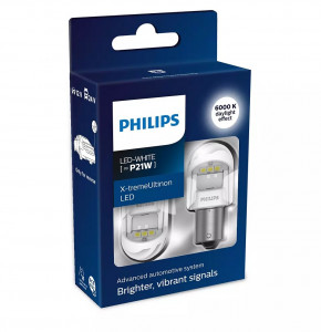   PHILIPS 11498XUWX2 Philips X-tremeUltinon P21W LED 12/24V White (2 ) 3