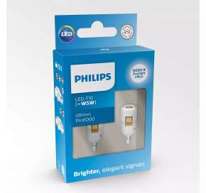    Philips 11961CU60X2 W5W 12V Ultinon Pro6000 LED white B2