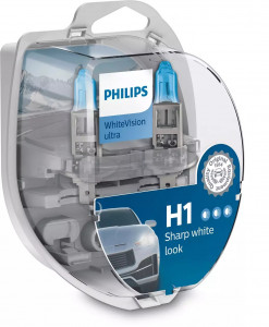  PHILIPS 12258WHUSM H1 55W 12V P14,5s WhiteVisionULTRA 60% (3700K)