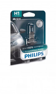   PHILIPS 12258XVPB1 H1 55W 12V P14,5s X-treme Vision Pro 150% B1