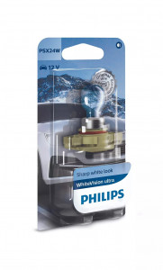  PHILIPS 12276WVUB1 PSX24W 55W 12V WhiteVision ultra 60% (3300K) B1