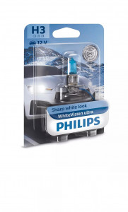  PHILIPS 12336WVUB1 H3 55W 12V WhiteVision ultra 60% (3900K) B1