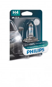  PHILIPS 12342XVPB1 H4 60/55W 12V X-tremeVision Pro150 +150% B1