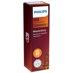  Philips 13336MDC1 H3 24V 70W MasterDuty (2452)