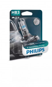  PHILIPS 9005XVPB1 HB3 55W 12V X-treme Vision Pro 150% B1