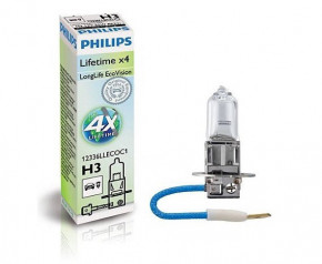  Philips H3 LongLife EcoVision 12V 55W PK22s