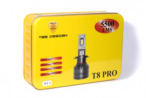    TBS Design T8 PRO H11(H8/H16) 12-24V 110W 11000lm 6000K 3