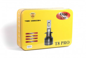    TBS Design T8 PRO HB3 12-24V 110W P20d 11000lm 6000K 5