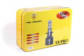    TBS Design T8 PRO H4 12-24V 110W P43t 11000lm 6000K 5