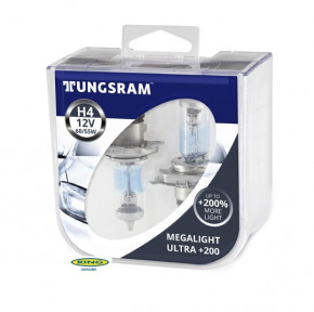   Tungsram H4 60/55W 12V (2 ./) Megalight Ultra  200% 50440XHU