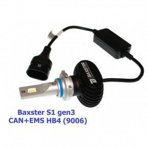  LED  BAXSTER S1 gen3 HB4 5000K 4000lm CAN EMS 7