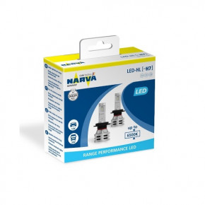    Narva 18033 H7 12/24v 6500K X2 24W RPL Range Performance 3