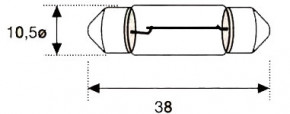  Neolux C5W 24V 5W SV8.5-8 N242 4