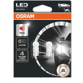   OSRAM 2825DRP-02B W5W Red 12V 3