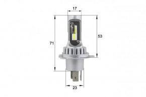  LED Sho-Me F3 H4 20W 4