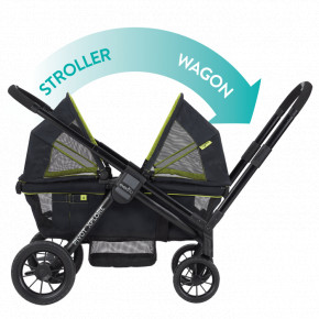      Evenflo Pivot Xplore All-Terrain Stroller Wagon - Wayfarer (032884198245) 3