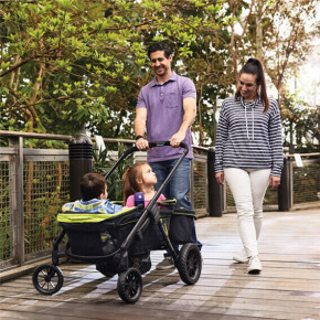      Evenflo Pivot Xplore All-Terrain Stroller Wagon - Wayfarer (032884198245) 12