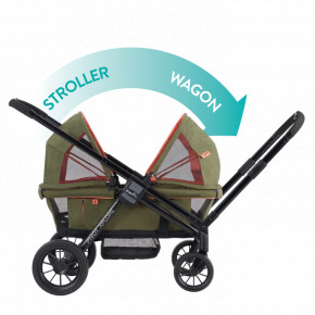      Evenflo Pivot Xplore All-Terrain Stroller Wagon - Gypsy (032884198252) 4