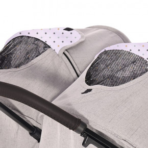    Lorelli DUO grey dots 8