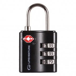  Lifeventure TSA Combi Lock black (9714)