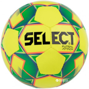   Select Futsal Attack New (024) 4 Yellow-Green (5703543187096) #F/B