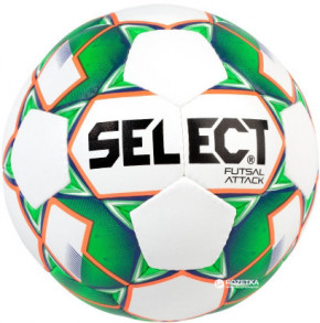   Select Futsal Attack New (046) 4 White-Green (5703543187102) #F/B