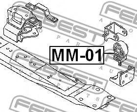    Febest MITSUBISHI PAJERO/HYUNDAI Galloper (MM-01) 3