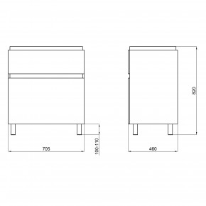    Qtap Albatross 710825460 White QT0173TN700DW 3