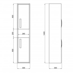   Qtap Pisces 3001400300 Whitish oak QT2576PP1451RWO 3