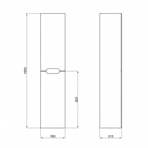   Qtap Virgo 3501600316 Black/White QT1876PP1652RBW 3